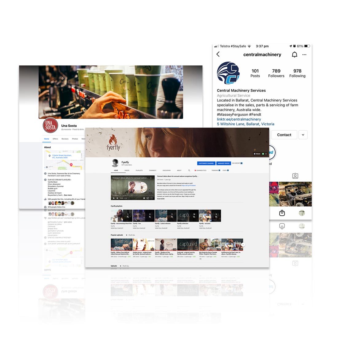 Phunkemedia offers digital marketing and asset design.